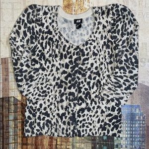 H&M Printed Cardigan